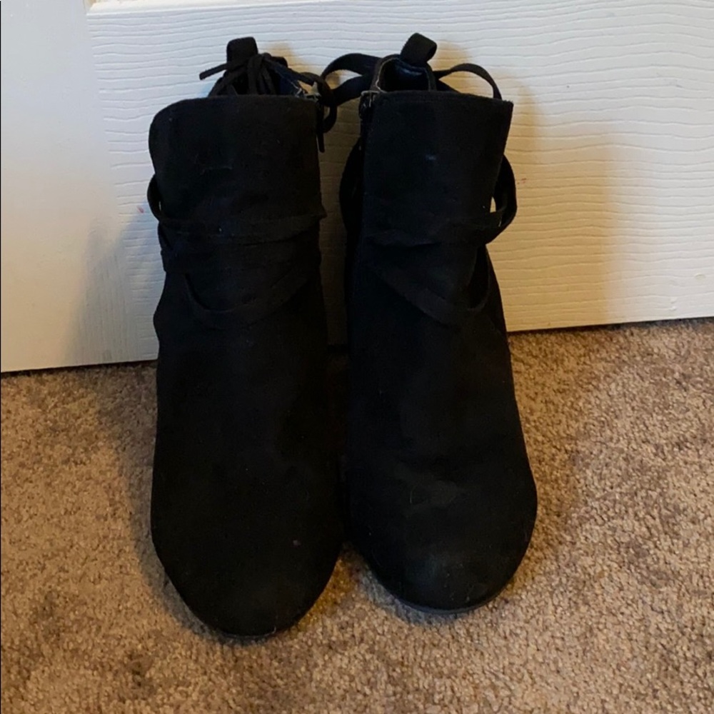 Black booties!